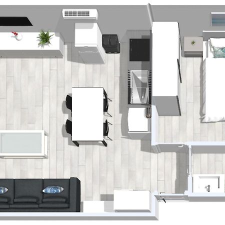 Roses Apartments 1 - Vista Mar Lateral - 1Habitacion 외부 사진