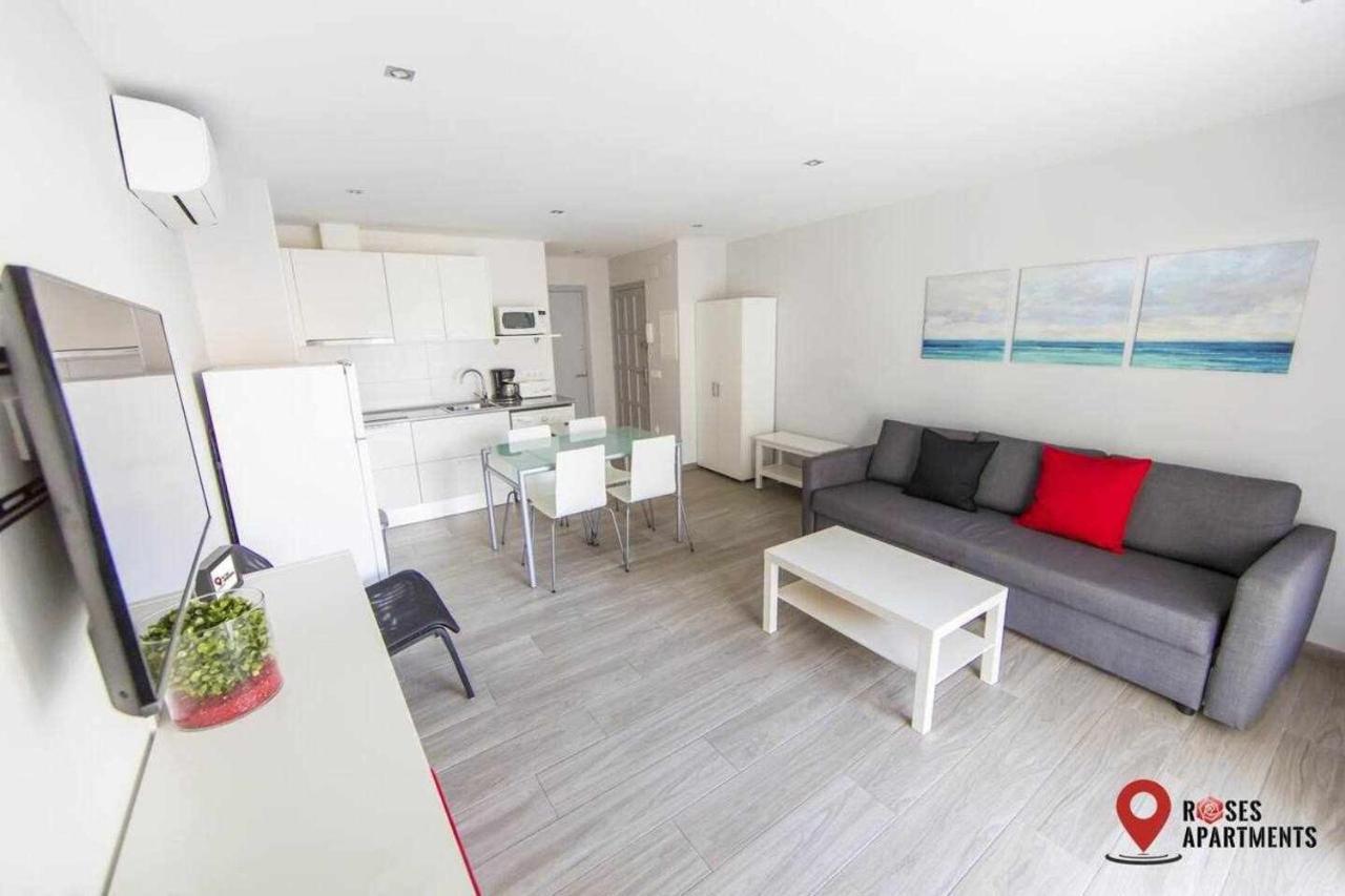 Roses Apartments 1 - Vista Mar Lateral - 1Habitacion 외부 사진